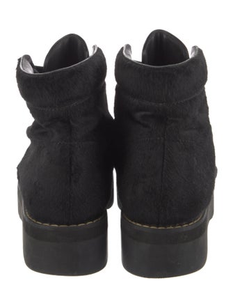 Alexander Wang Ponyhair Combat Boots