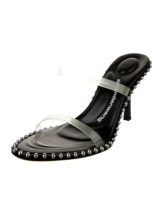 Alexander Wang PVC Beaded Accents Slides