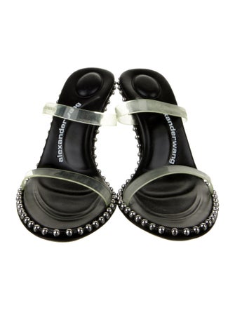 Alexander Wang PVC Beaded Accents Slides