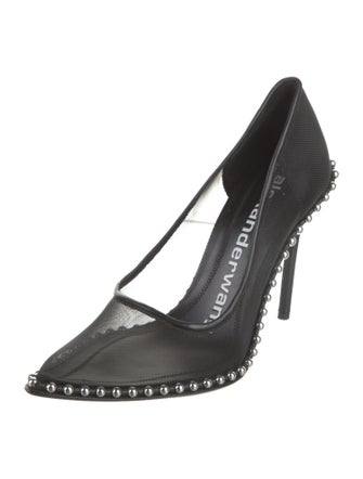 Alexander Wang Mesh Studded Accents Pumps