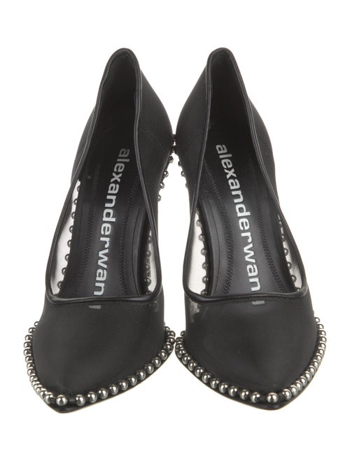 Alexander Wang Mesh Studded Accents Pumps