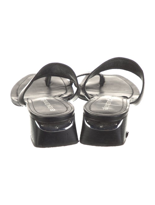 Alexander Wang Leather Slides
