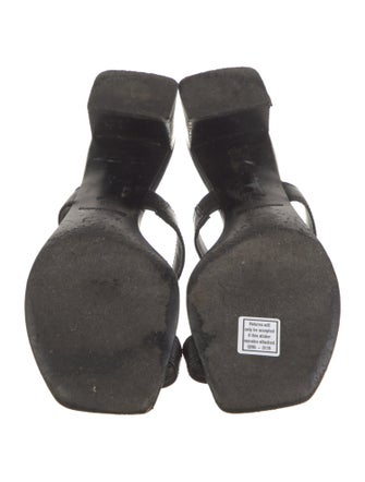 Alexander Wang Leather Slides