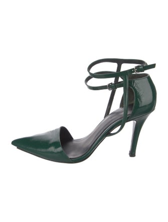 Alexander Wang Leather D'Orsay Pumps