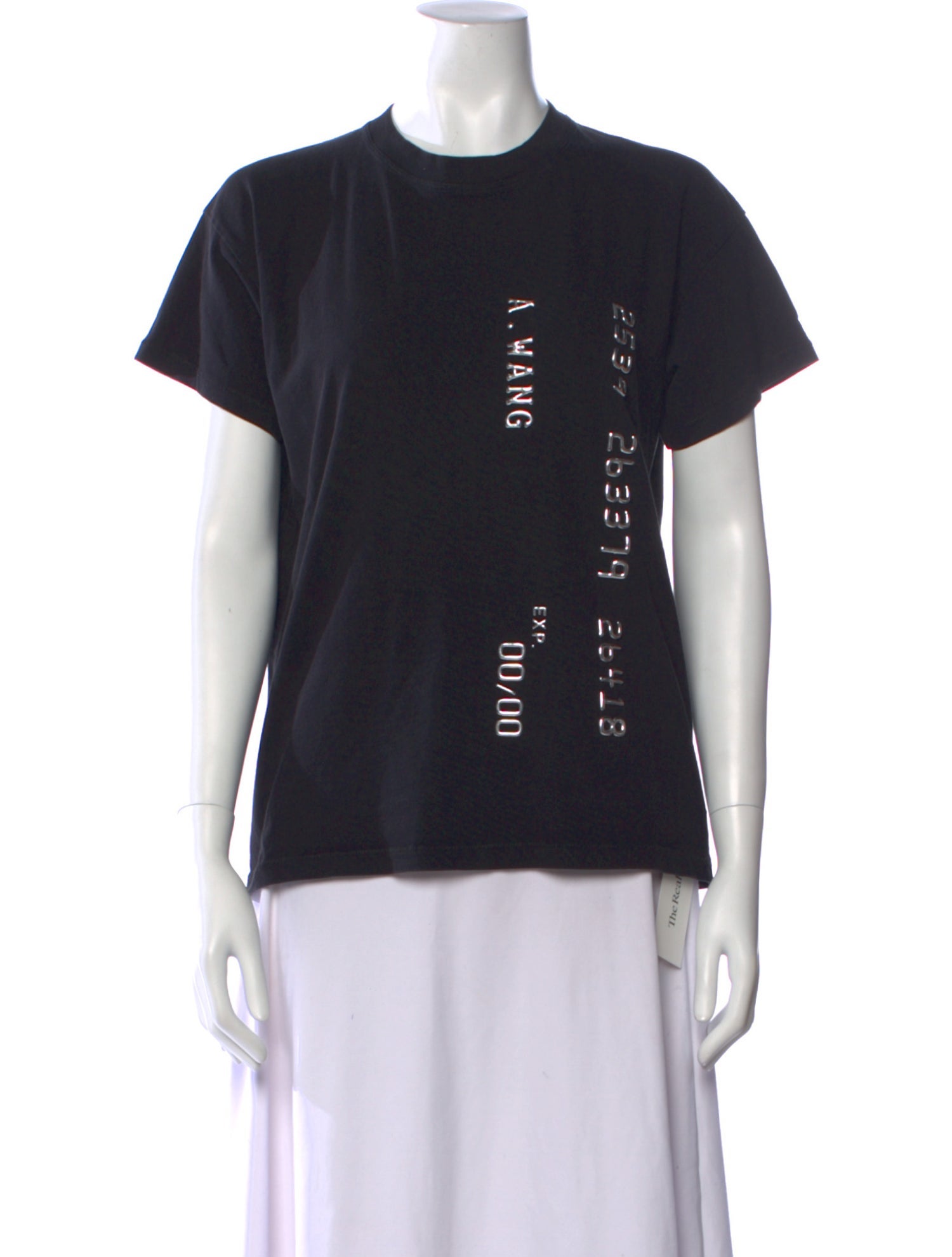 Alexander Wang Graphic Print Crew Neck T-Shirt