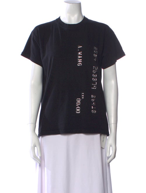 Alexander Wang Graphic Print Crew Neck T-Shirt