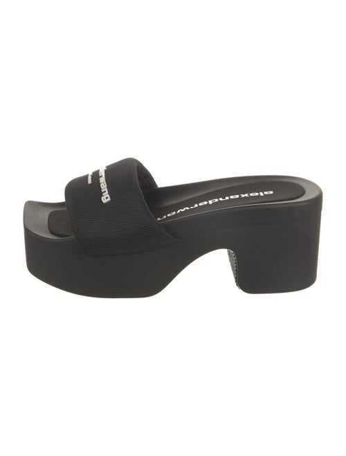 Alexander Wang Graphic Print Slides