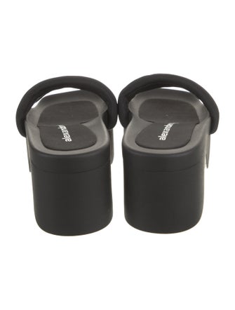 Alexander Wang Graphic Print Slides