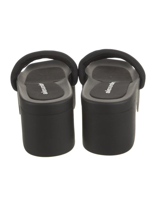 Alexander Wang Graphic Print Slides