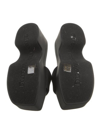 Alexander Wang Graphic Print Slides