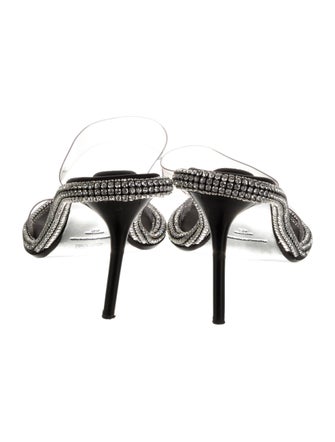 Alexander Wang PVC Colorblock Pattern Slides