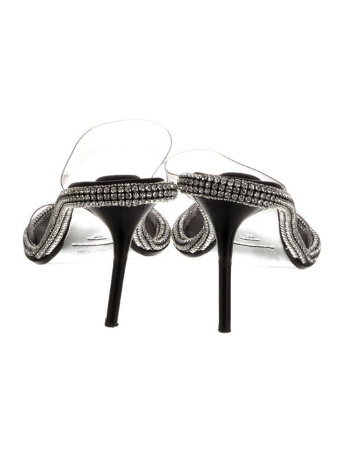 Alexander Wang PVC Colorblock Pattern Slides