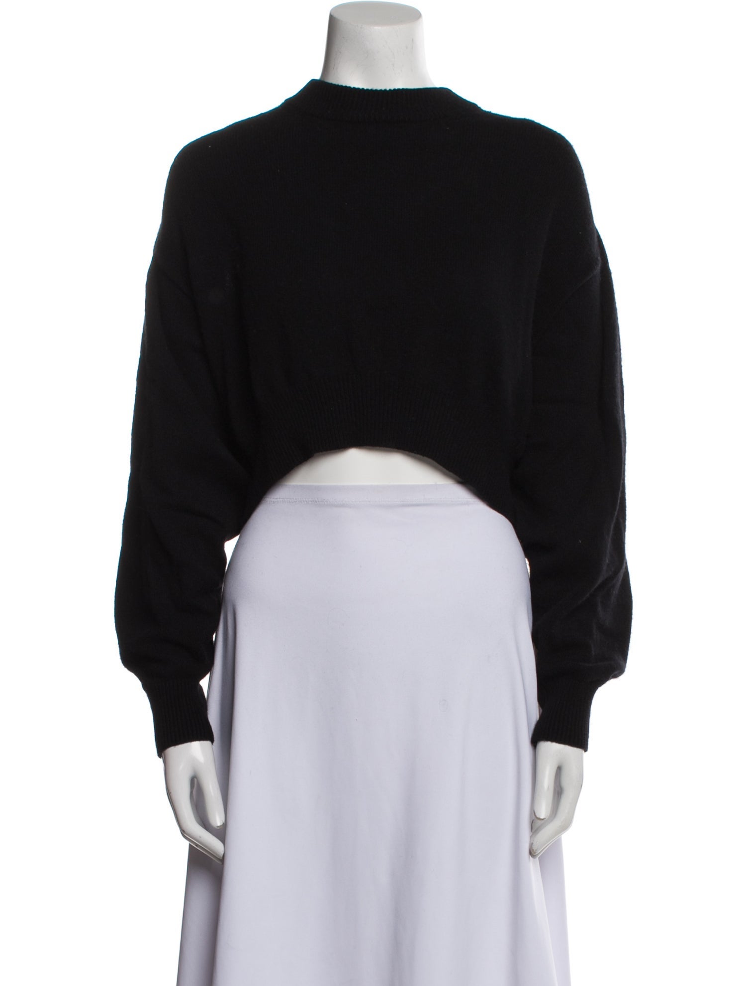 Alexander Wang Wool Mock Neck Sweater