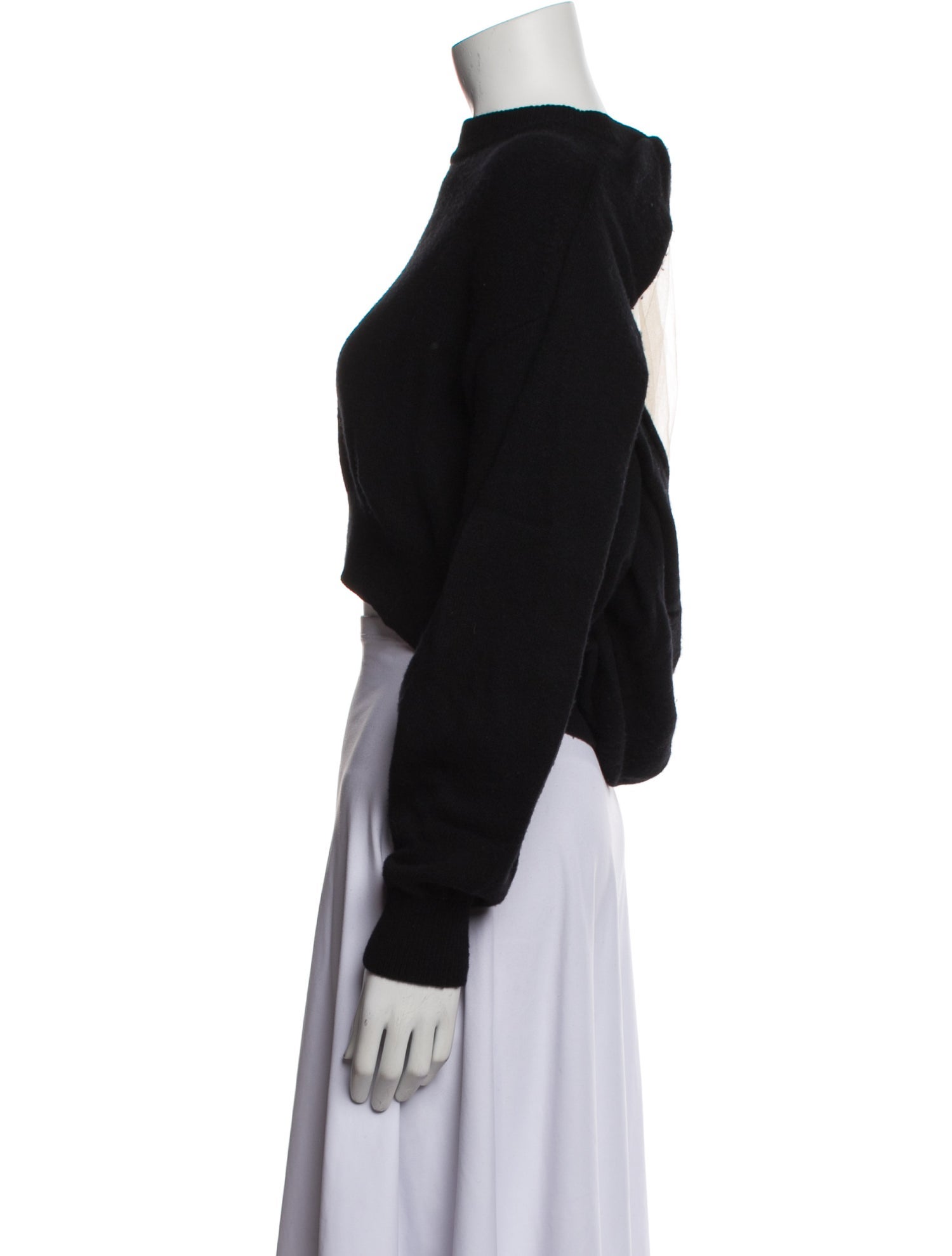 Alexander Wang Wool Mock Neck Sweater