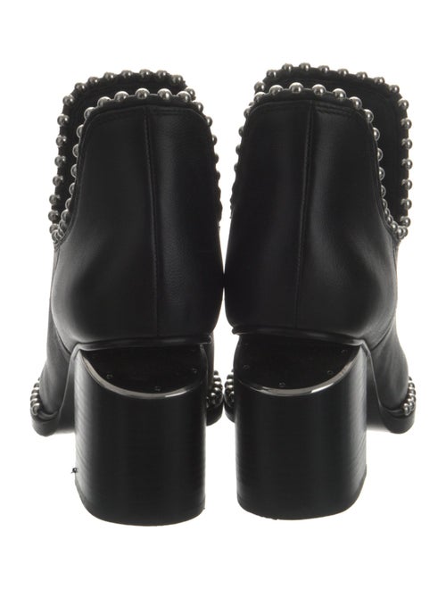 Alexander Wang Leather Studded Accents Boots