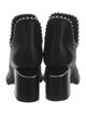 Alexander Wang Leather Studded Accents Boots