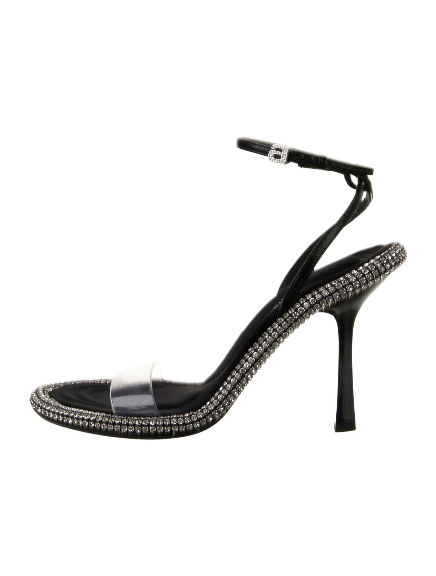 Alexander Wang Crystal Embellishments Sandals