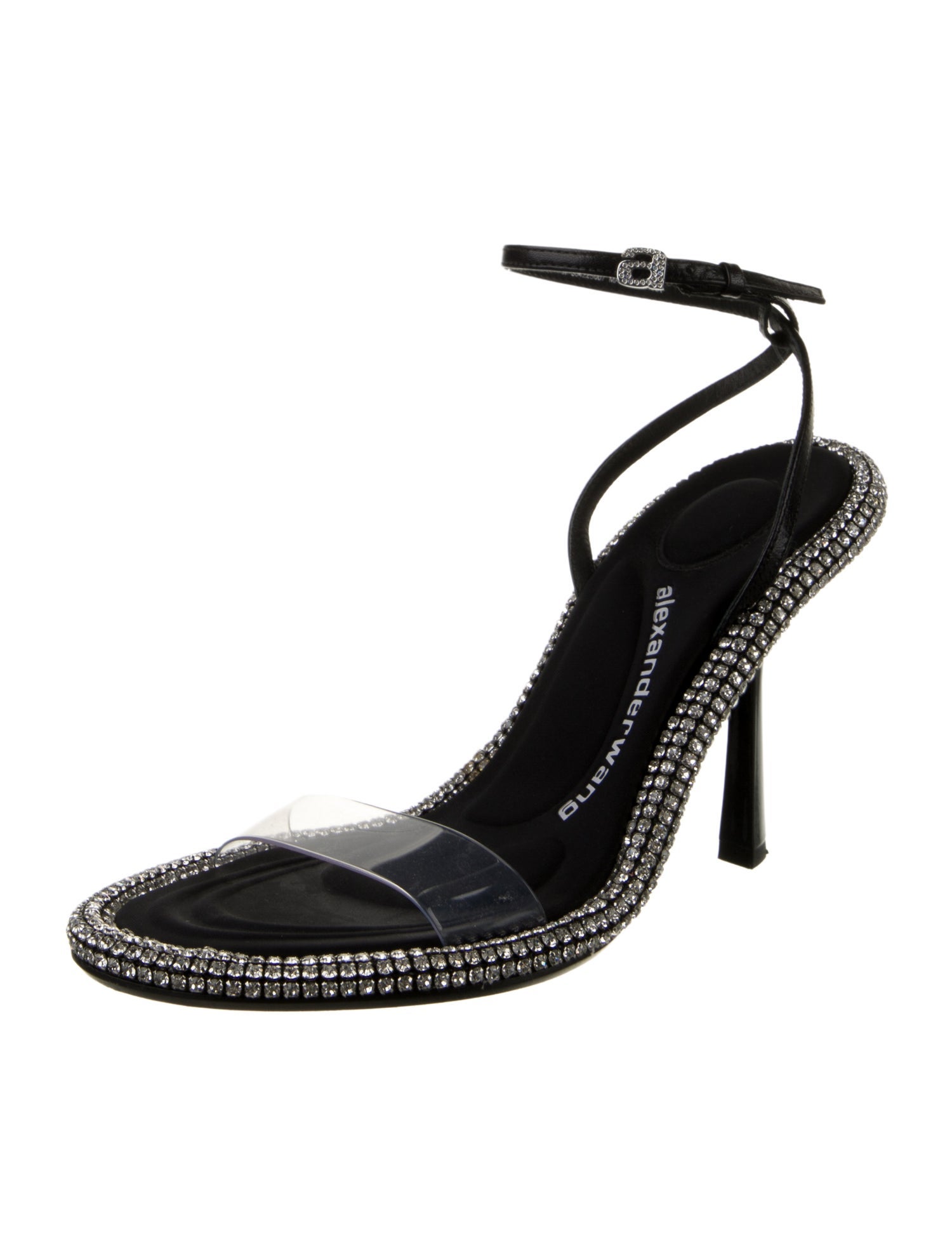Alexander Wang Crystal Embellishments Sandals