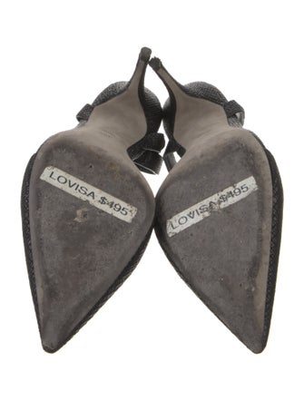 Alexander Wang Leather Slingback Pumps