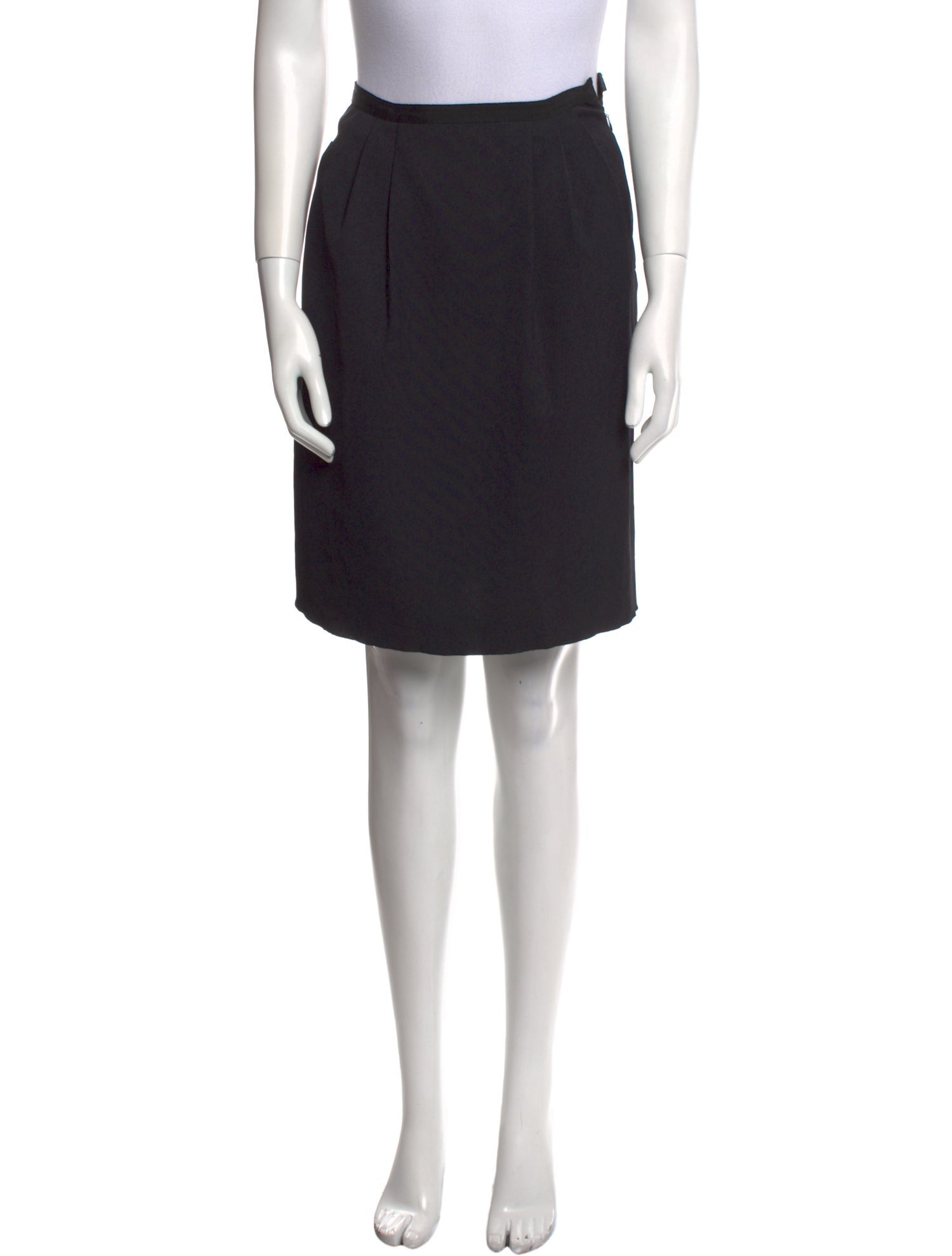 Alexander Wang Pleated Accents Knee-Length Skirt