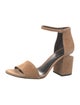 Alexander Wang Suede Cutout Accent Sandals