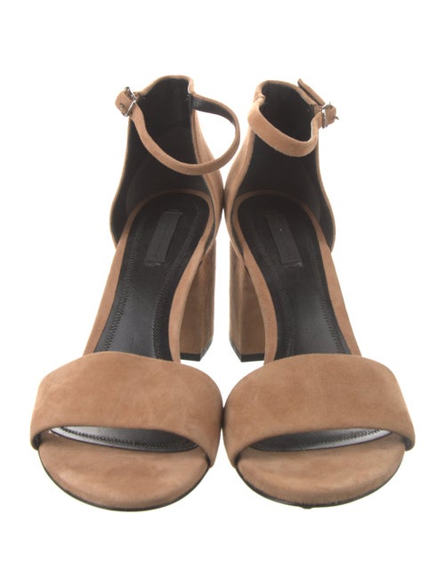 Alexander Wang Suede Cutout Accent Sandals