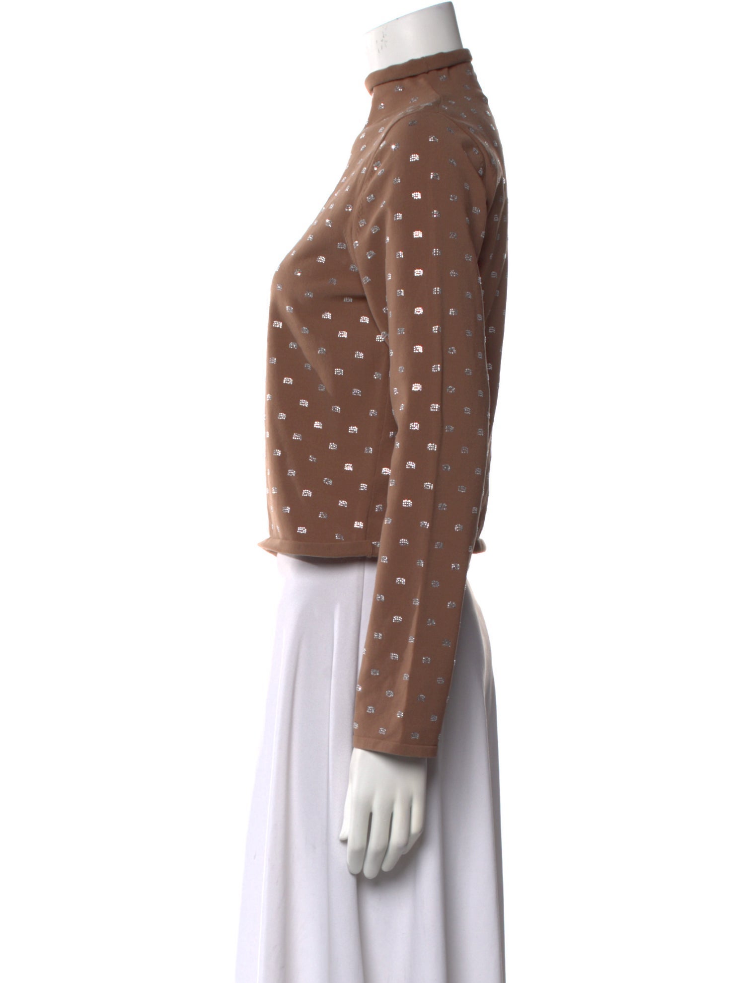 Alexander Wang Nylon Printed Crop Top