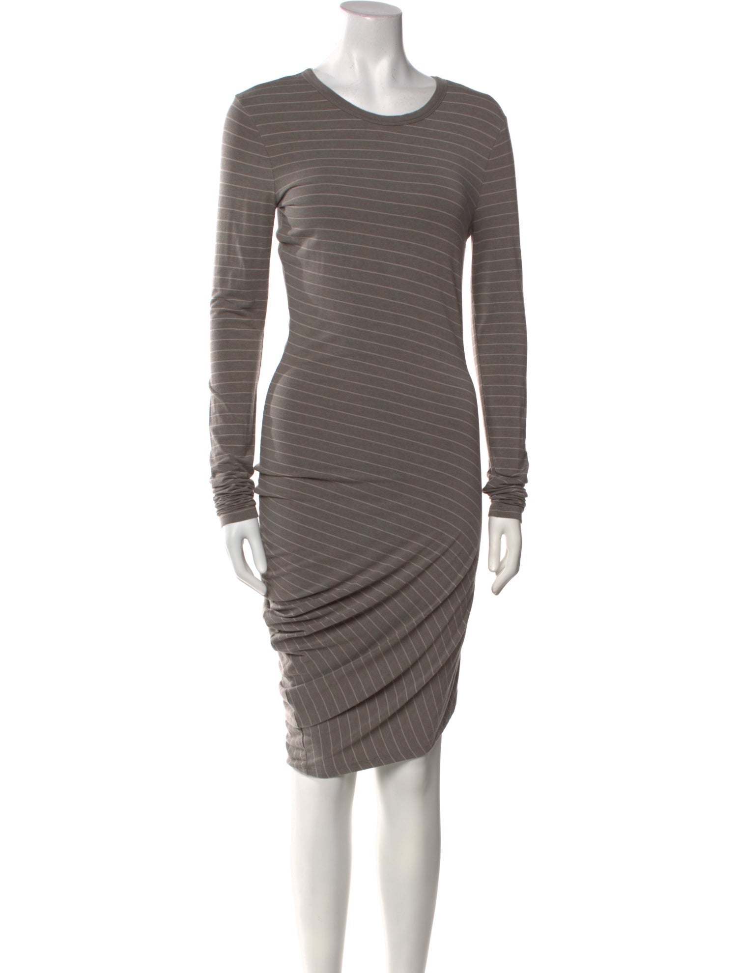 Alexander Wang Crew Neck Knee-Length Dress