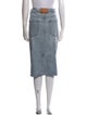 Alexander Wang Distressed Accents Midi Length Skirt