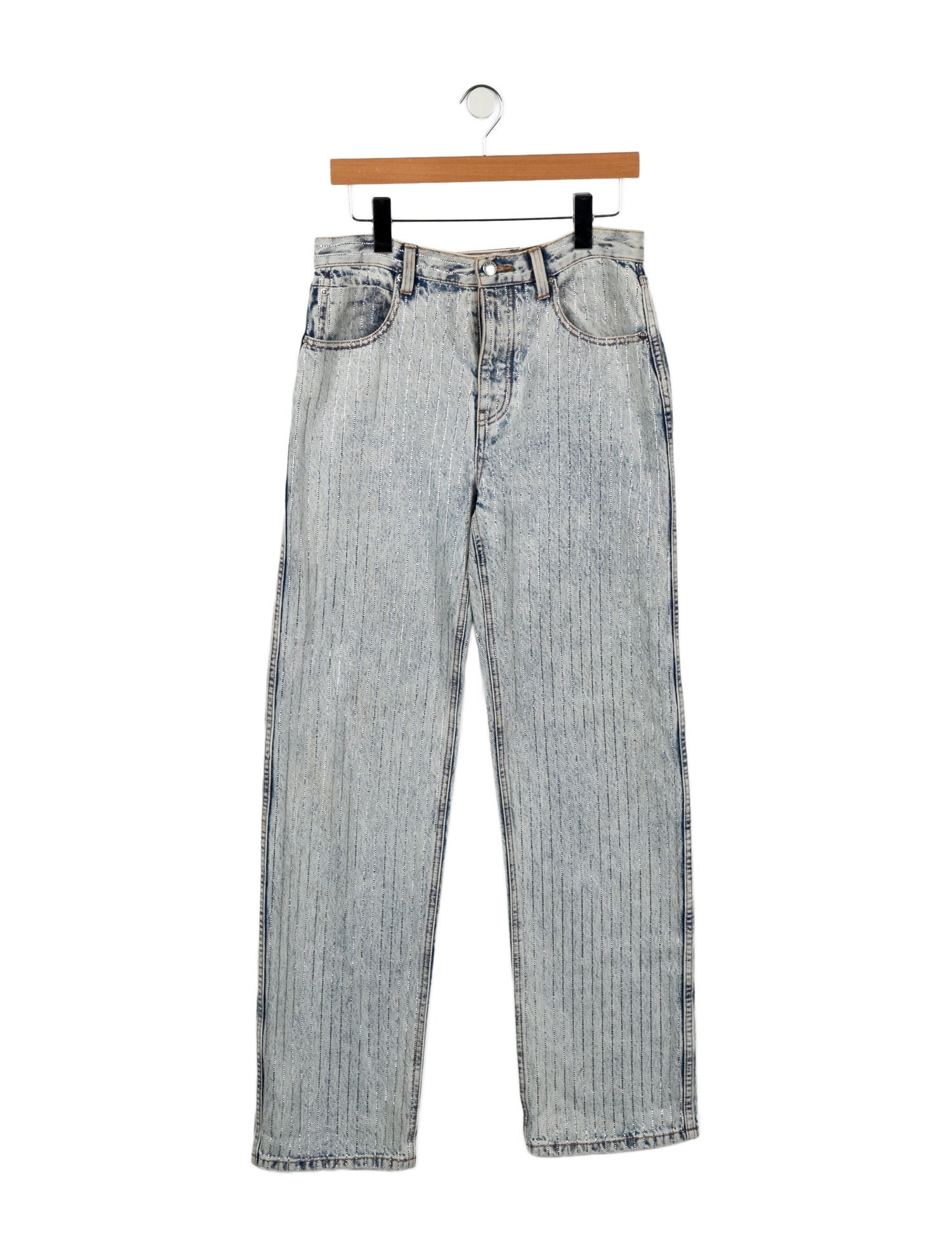 Alexander Wang High-Rise Wide Leg Jeans