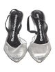 Alexander Wang Mesh Mesh Accents Slingback Pumps