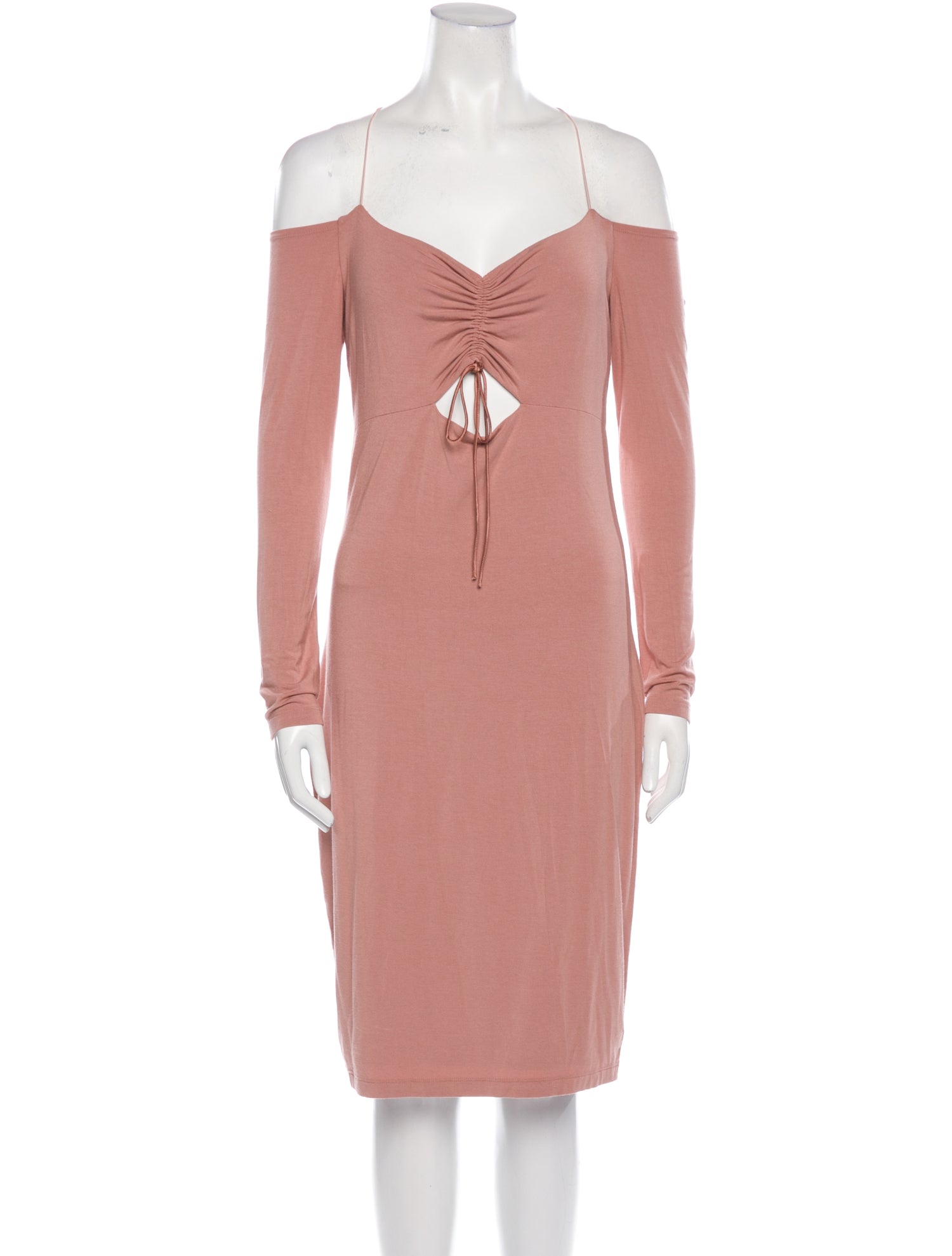 Alexander Wang Off-The-Shoulder Mini Dress