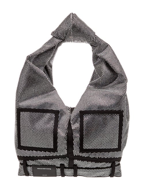 Alexander Wang Crystal Top Handle Bag