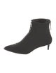 Alexander Wang Neoprene Crystal Embellishments Lace-Up Boots