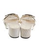 Alexander Wang Leather Studded Accents Slides