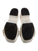 Alexander Wang Leather Studded Accents Slides