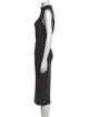 Alexander Wang Turtleneck Midi Length Dress