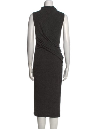Alexander Wang Turtleneck Midi Length Dress