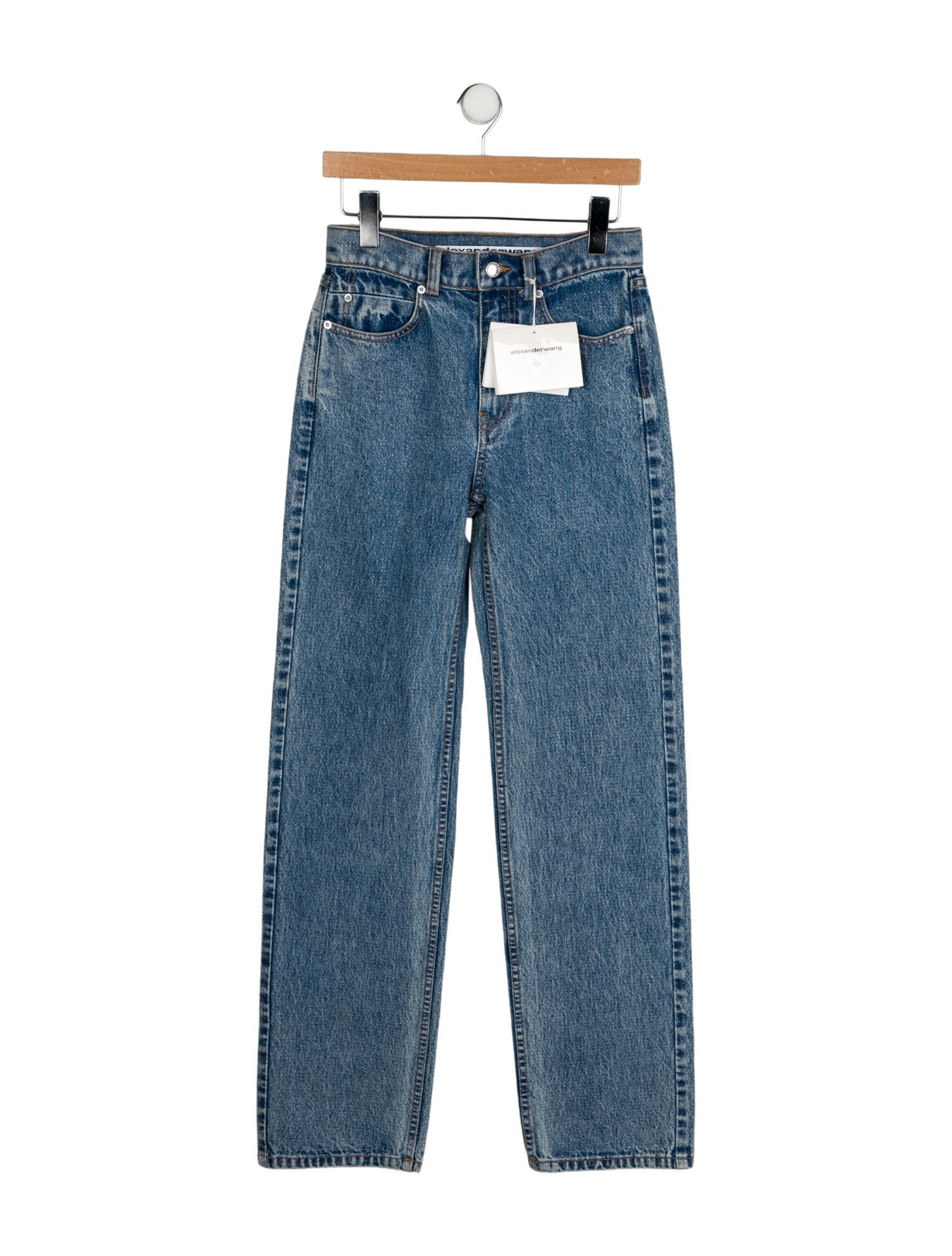 Alexander Wang Mid-Rise Wide Leg Jeans w/ Tags