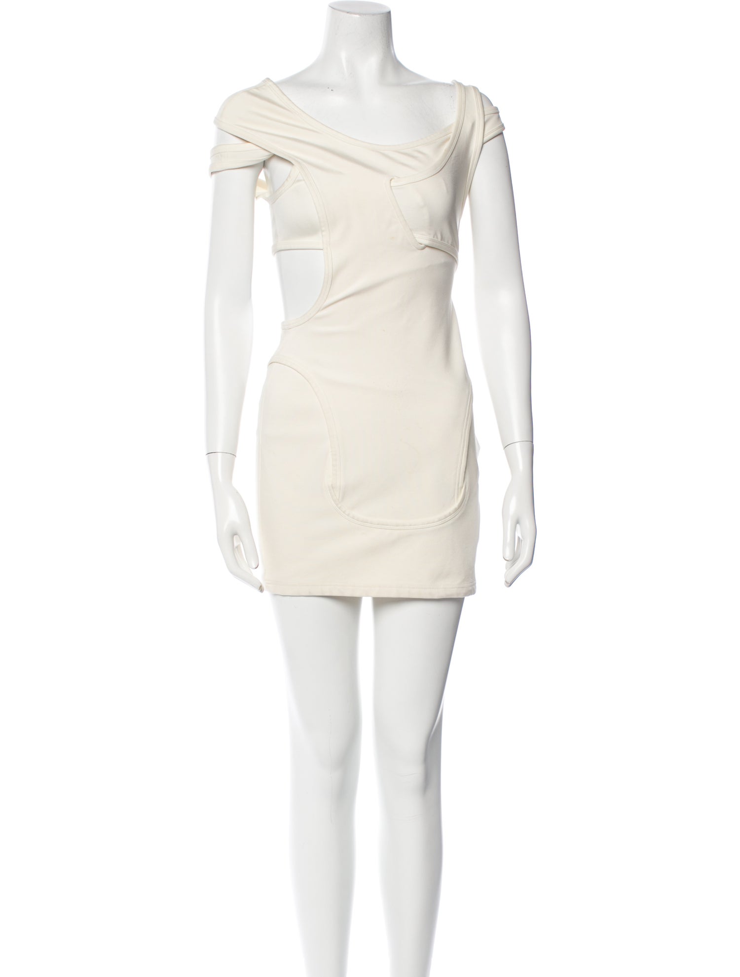 Alexander Wang Cowl Neck Mini Dress