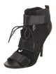 Alexander Wang Leather Mesh Accents Sandals