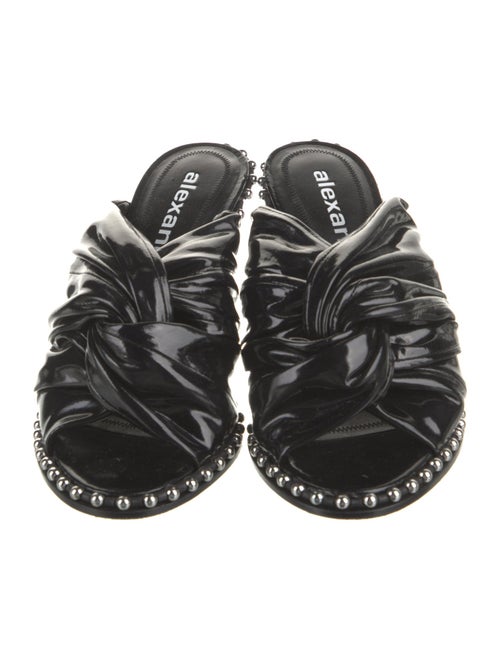 Alexander Wang Patent Leather Slides