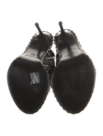 Alexander Wang Patent Leather Slides