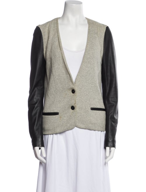 Alexander Wang Colorblock Pattern Blazer