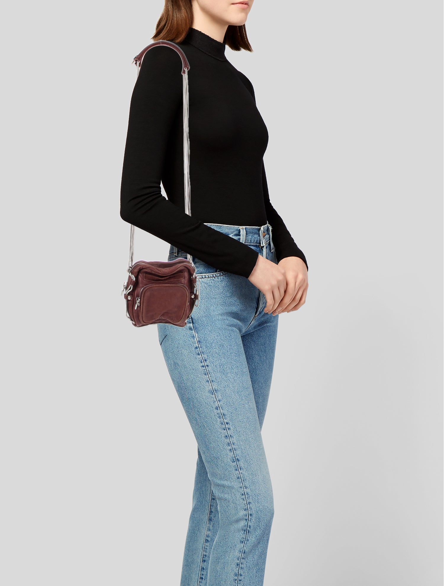 Alexander Wang Leather Messenger Bag