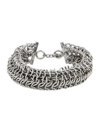 Alexander Wang 3 Row Box Chain Necklace