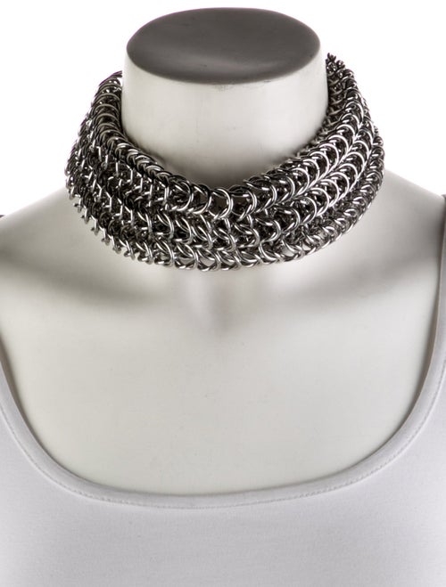 Alexander Wang 3 Row Box Chain Necklace