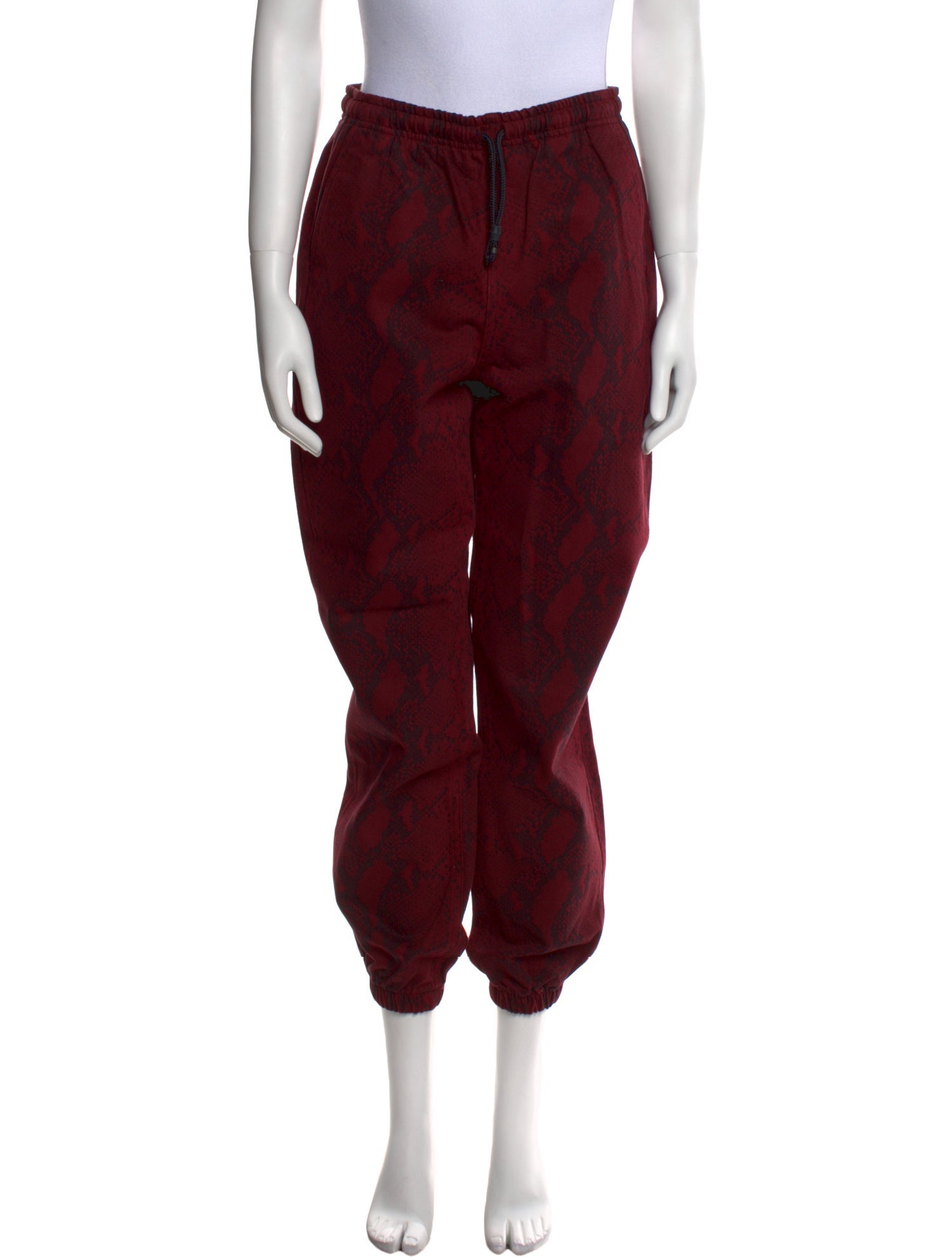 Alexander Wang Printed Skinny Leg Pants