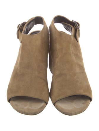 Alexander Wang Suede Slingback Sandals