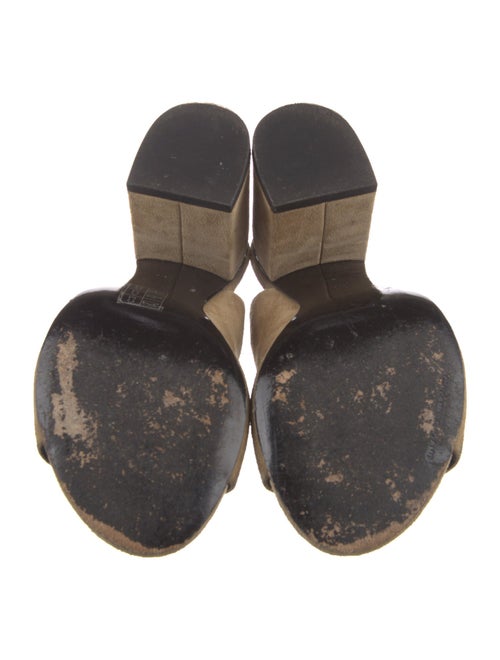 Alexander Wang Suede Slingback Sandals